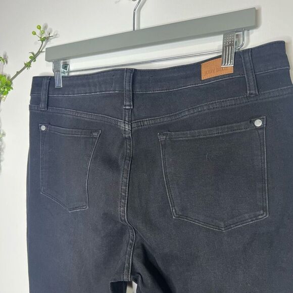 Judy Blue Skinny Fit Black Jeans Sz 15/32 - Picture 9 of 10